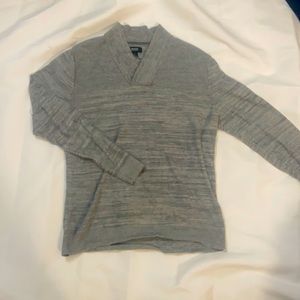 Long sleeve grey Alfani sweater size Large